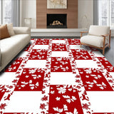 Merry Checkerboard Hospitality Front Step(Red)