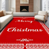 Elegant Yuletide Accent Semi Circular Decorative(Red)