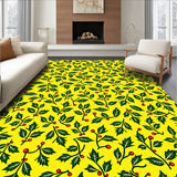 Festive Holly Holiday Celebration Decorative(Yellow)