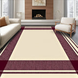 Tartan Plaid Design Cottage Checkered Welcome Entry Accent(Ivory)