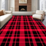 Timeless Highlander Plaid with Bold Festive Checks(Red)