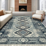 Southwestern Grey Minimalist Non Shedding(Gray)