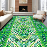 Boho Vintage Low Pile(Green)