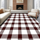 Yuletide Gingham Statement Decorative Accent Treasure(White)