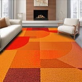 Abstract Geometric Minimalist Area(Orange)