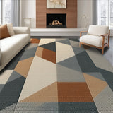 Modern Geometric Non Slip(Beige)