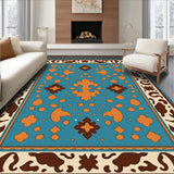 Ranch Style Animal Print with Authentic Markings(Blue)