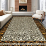 Brown Animal Print Accent(Brown)