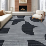 Modern Geometric Border Design(Gray)