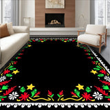 Festive Cat with Twinkling and Playful Motif(Black)