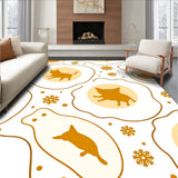 Amusing Flash Kitty Brunch Theme Vacation Accessory(Beige)