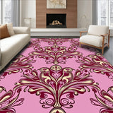 Damask Scroll with Baroque Flourish Details(Pink)