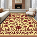 Enchanted Botanical Vine Scroll Artistic(Beige)