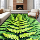 Modern Dark Green Nursery Plush Non Slip(Green)