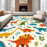 Ancient Dinosaur Anatomy Artistic for Playful Spaces(Blue)