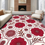 Floral Bloom Spiral(Red)