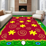 Humorous Radiant Paw Print Seasonal Blinking Display(Green)