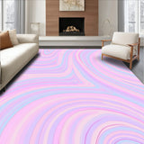 Modern Swirl Design with Radiant Flowing Lines(Pink)