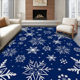 Magical Frosty Night Seasonal Elegant Surface Protection(Blue)