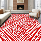 Cane Stripe with Peppermint Spiral Accents(Red)