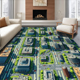Kids City Road Play Mat(Gray)