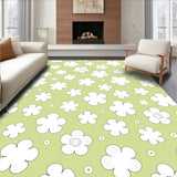 Marshmallow Cluster Luxury Faux Fur Accent with Sweet Comfort(Green)