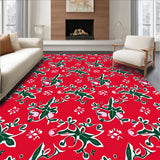 Yuletide Rose Briar Interlocking Floral Art(Red)