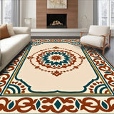 Rustic Heritage Interlocking Animal Inspired Motifs(Beige)