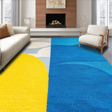 Modern Abstract Non Slip(Blue)