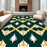 Art Pine Tree Interlocking Festive Graphic(Green)