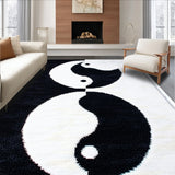 Minimalist Black and White Entryway Welcome(Black)