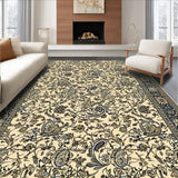 Paisley Traditional Rubberback(Beige)