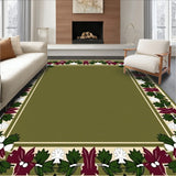 Traditional Mistletoe Border with Festive(Green)