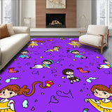 Playful Cartoon Adventure Fantasy Wonderland(Purple)