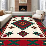 Boho Medallion with Vintage Southwestern(Red)