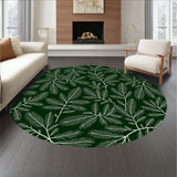Winter Pine Branch Design with Crystal Details(Green)