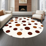 Rustic Spotted Featuring Natural Animal Inspired Motifs(White)