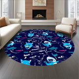 LED Cat Face Constellation Winter with Flashing Mode Options(Blue)