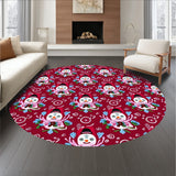 Merry Wintertime Pal Seasonal Festivity Statement(Red)