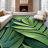 Tropical Botanical Non Slip(Green)