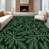 Winter Pine Branch Design with Crystal Details(Green)