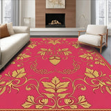 Amber Harvest Oak Leaf Flourish Design(Pink)