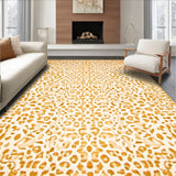 Savanna Animal Print Runner Rug Leopard Spots Beige Light Brown Carpet(Beige)