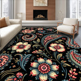 Paisley Floral Print(Black)
