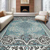Vintage Scroll Grey Blue(Gray)