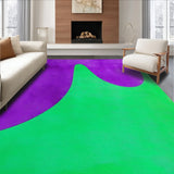 Abstract Watercolor Velvet(Purple)