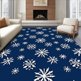 Magical Snowflake Winter Wonderland Entrance Welcoming(Blue)