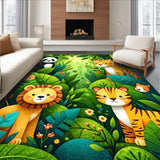 Playful Green Jungle Animal Nursery(Green)
