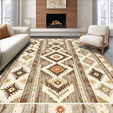 Non Slip Aztec Farmhouse(Beige)