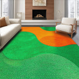 Modern Abstract Green Teal(Green)